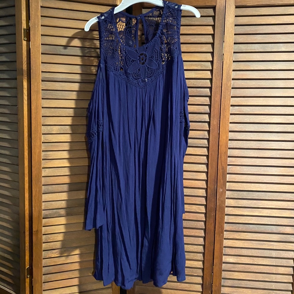 Royal blue dress